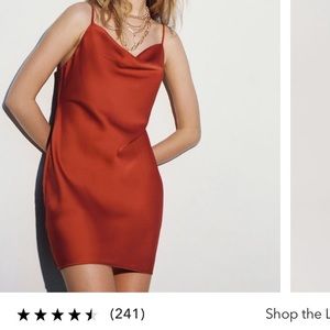 Mallory Cowl Neck Slip Dress